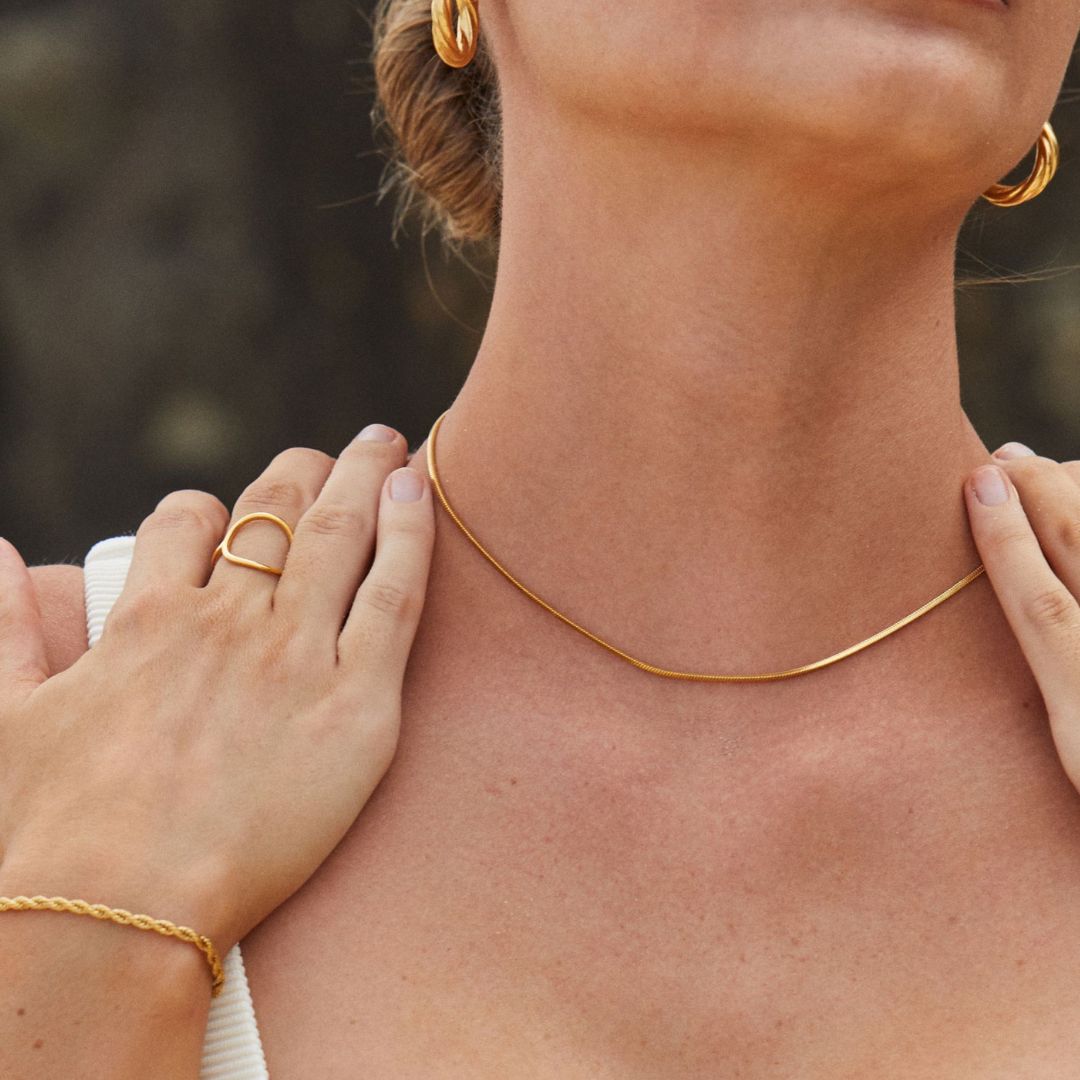 Gold Minimalist Jewelry Collection