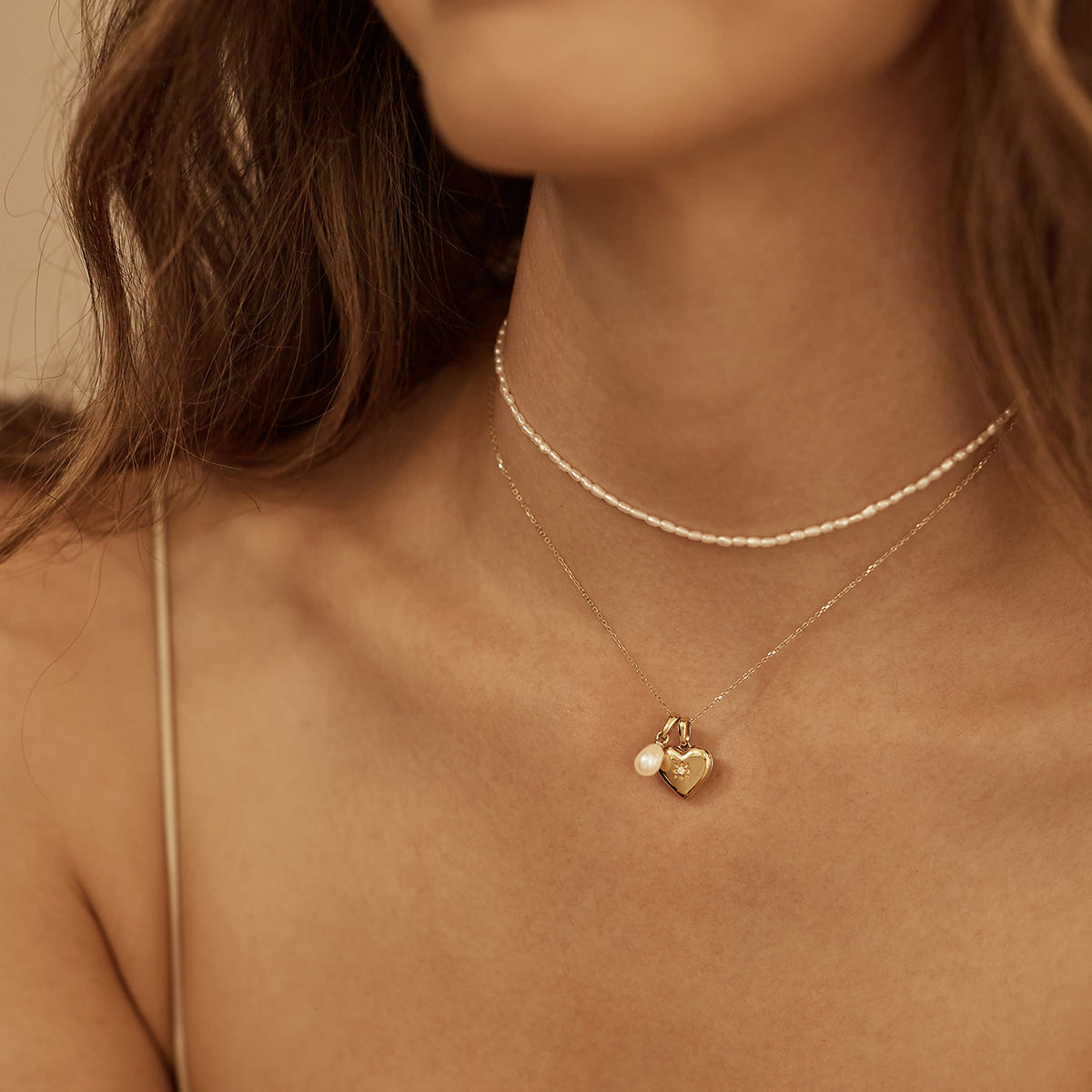 Gold Pendant Necklace Collection