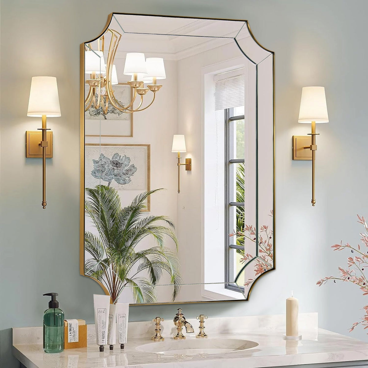 Gold Wall Mirror Collection