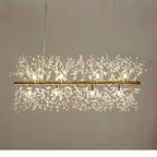 Lamp In The Living Room Dandelion Crystal Chandelier