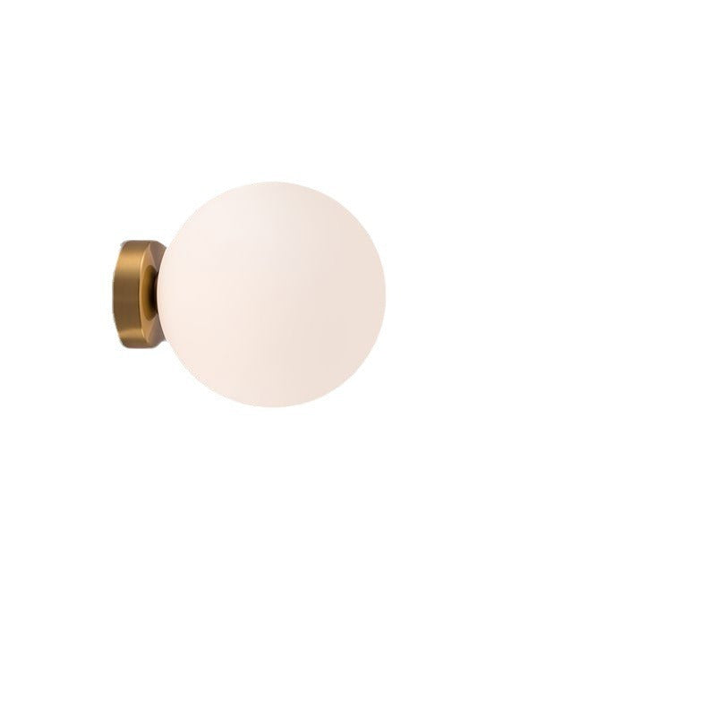 Nordic Simple Round Spherical Wall Lamp