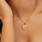Parker Gold Star Pendant Necklace
