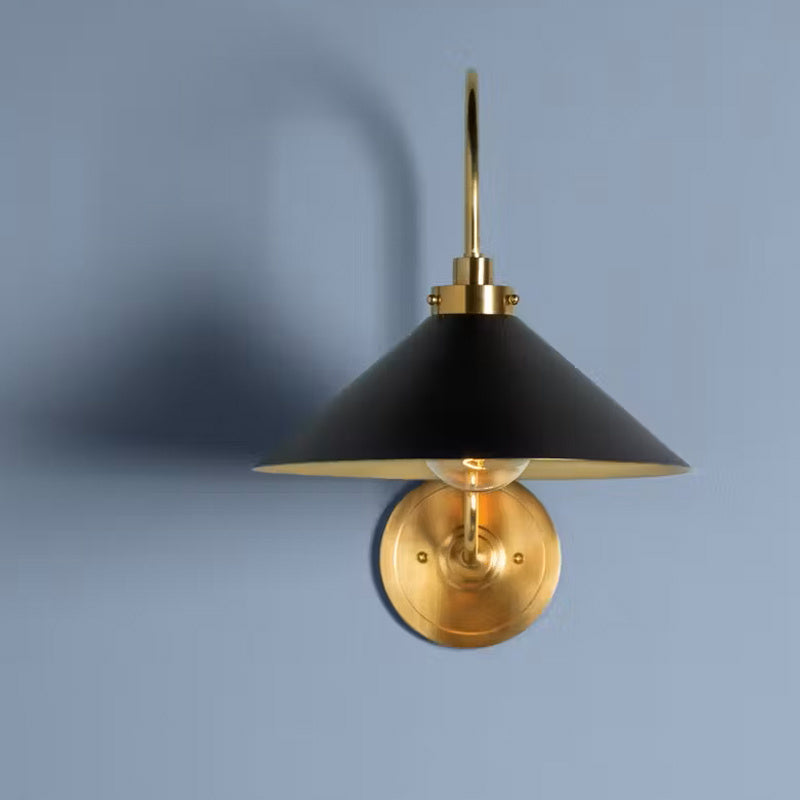 Retro Living Room Bedroom Study Creative Wall Lamp