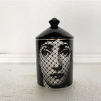 Face Aromatherapy Candle Holder Can Cotton Swab Storage Container