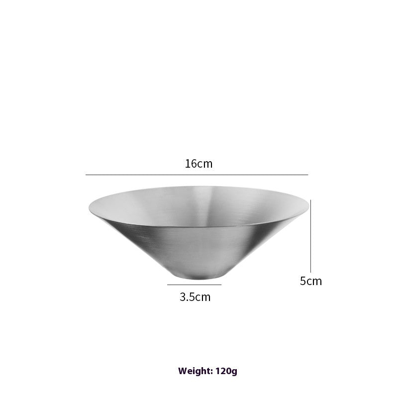 Gold Japanese 304 Stainless Steel Ramen Bowl