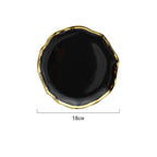 Western plate steak plate salad bowl soup bowl