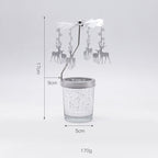Ins European Style Walking Light Rotating Candle Holder