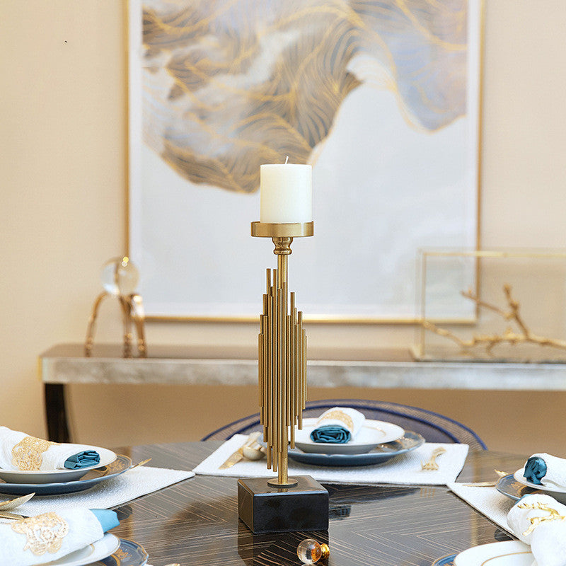 Living Room Study Bedroom Wine Cabinet Decoration Candle Holder