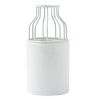 Ins Ceramic Vase Flower Planter Wrought Iron Small Vase