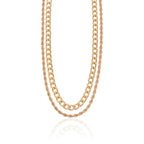 Vintage Bohemia Gold Coin letter Layered Chain Necklace For Women Shell Pearl Moon Long