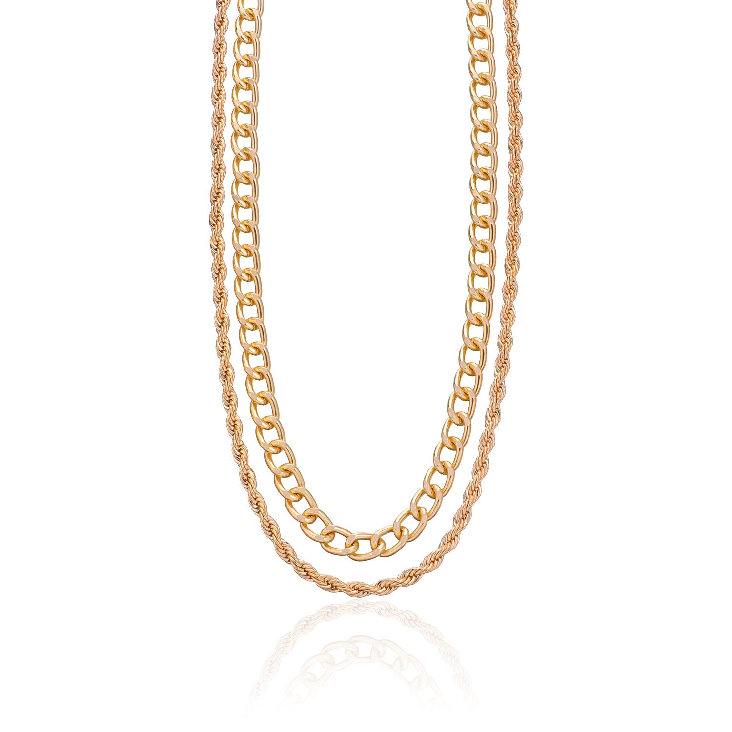 Vintage Bohemia Gold Coin letter Layered Chain Necklace For Women Shell Pearl Moon Long