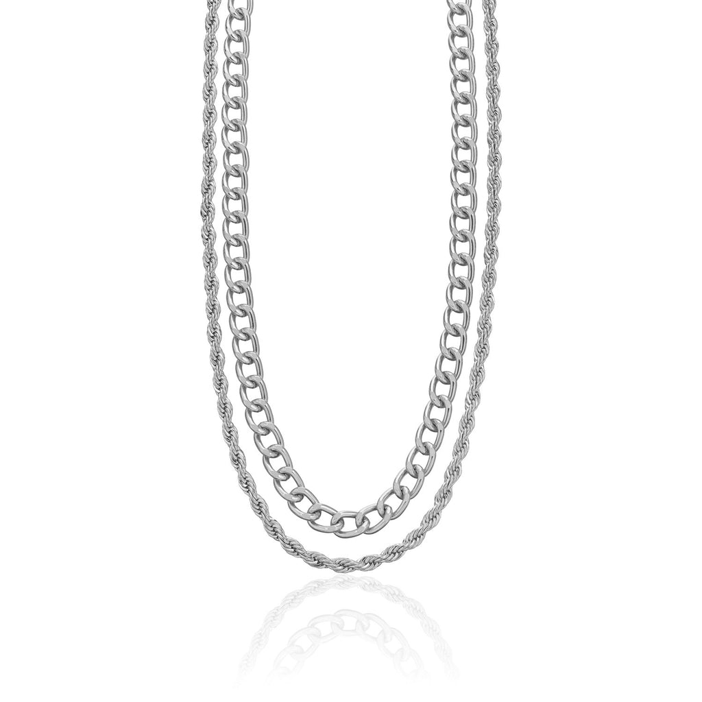 Vintage Bohemia Gold Coin letter Layered Chain Necklace For Women Shell Pearl Moon Long