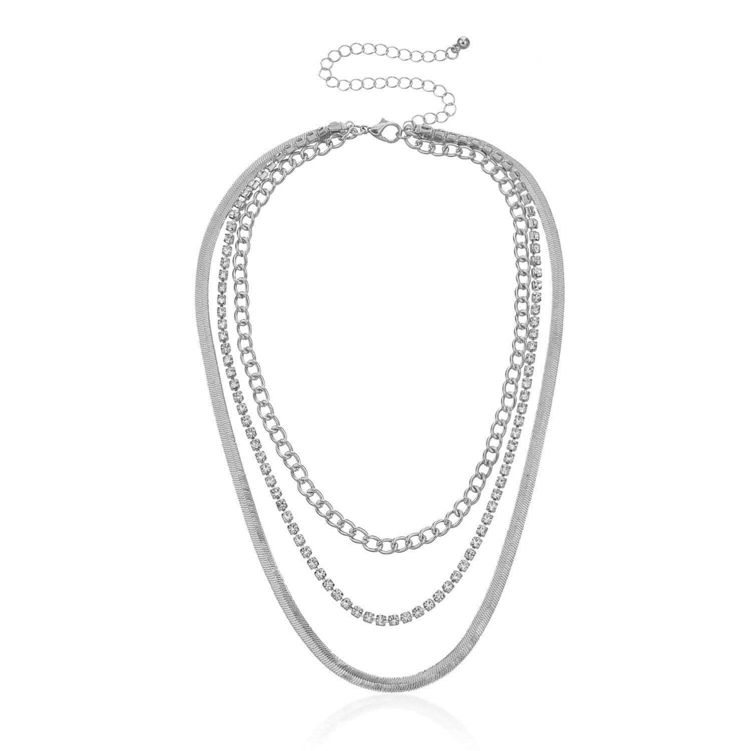 Vintage Bohemia Gold Coin letter Layered Chain Necklace For Women Shell Pearl Moon Long