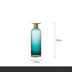 Simple Glass Vase Ornaments Living Room Flower Arrangement Hydroponic Glass