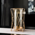 European Style Iron Candle Holder Romantic Home Candlelight Dinner Props Nordic Table Decorations