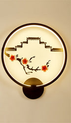 Wall Lamp Living Room Post Aisle Nordic Light Luxury Simple Fashion Personality Creative Fashion Background Wall Bedroom Bedside Lamp