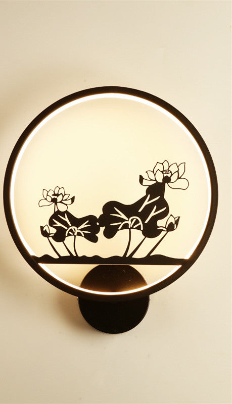 Wall Lamp Living Room Post Aisle Nordic Light Luxury Simple Fashion Personality Creative Fashion Background Wall Bedroom Bedside Lamp