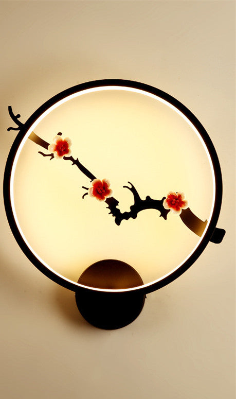 Wall Lamp Living Room Post Aisle Nordic Light Luxury Simple Fashion Personality Creative Fashion Background Wall Bedroom Bedside Lamp