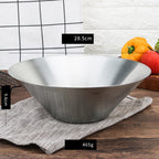 Japanese Style Ramen Bowl 304 Stainless Steel Single Layer Korean Creative Bowl