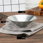 Japanese Style Ramen Bowl 304 Stainless Steel Single Layer Korean Creative Bowl