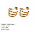 Cradle Gold Earrings