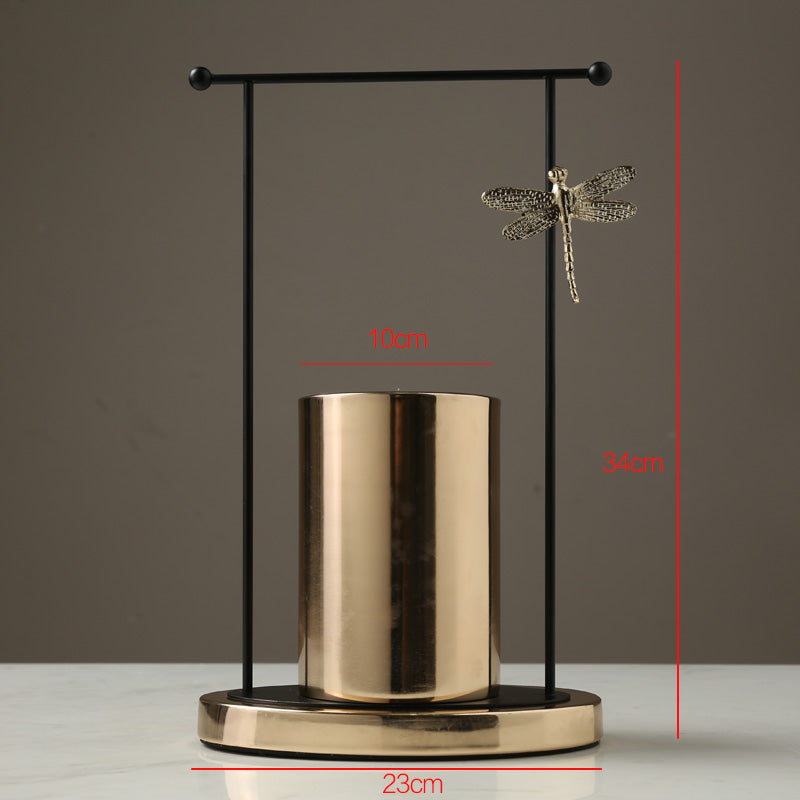 Cavalli Nordic Romantic Light Luxury Candle Holder Decoration Glass Aromatherapy