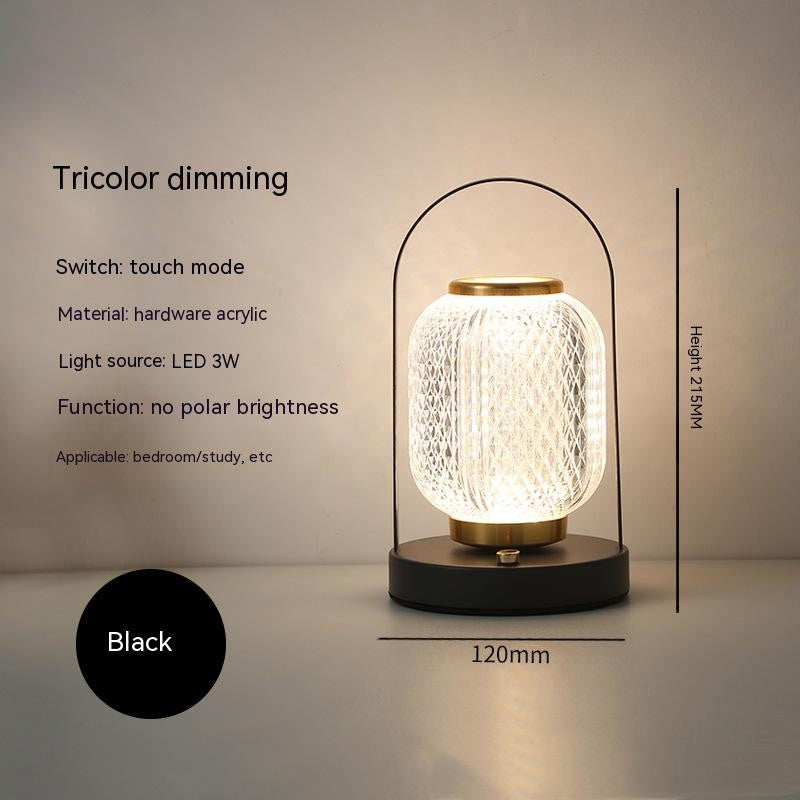 Metal Table Lamp Outdoor Camping Portable