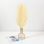Gold Wrought Iron Vase Photo Shooting Decoration