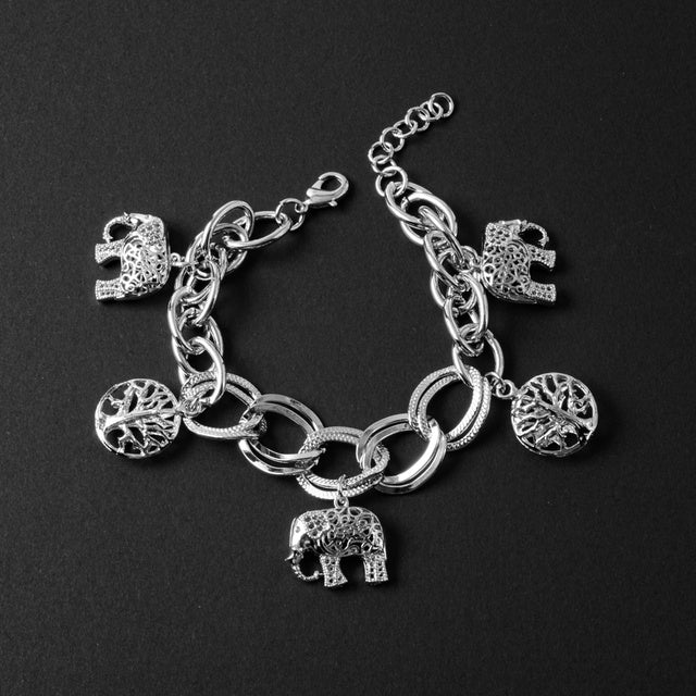 Sunshine Fashion Jewelry Gold Charm Bracelet