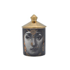 Face Aromatherapy Candle Holder Can Cotton Swab Storage Container