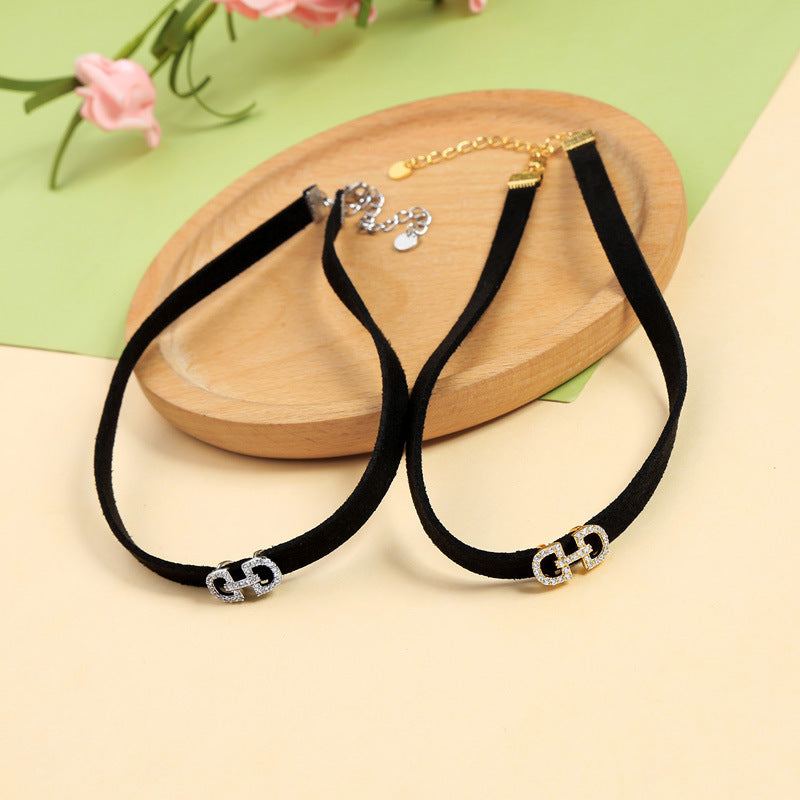 Choker Net Red Collar