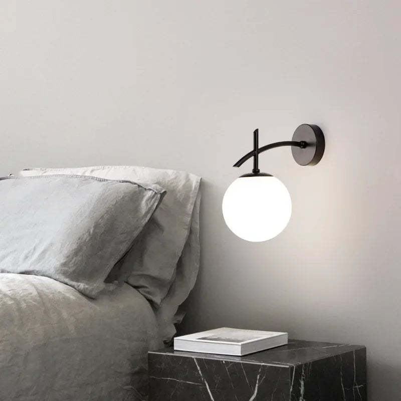 Bedroom Bedside Lamp Living Room Wall Light Bulb