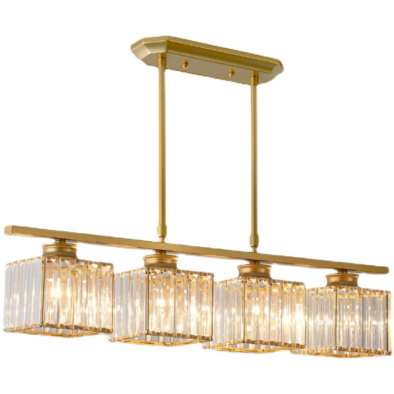 Light Luxury Elegant Crystal Dining Table Chandelier