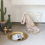 Simple Iron Art Small Coffee Table Side Several Bedroom Small Round Table