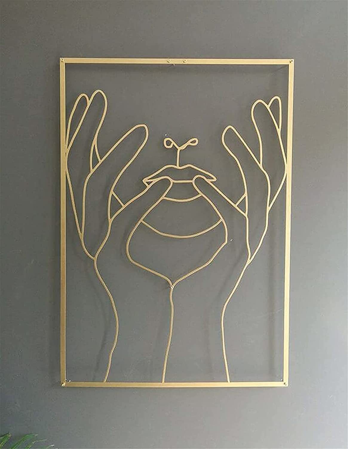 Female Line Art Acrylic Wall Decoration  Body