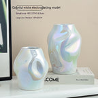 Gold Simple Ceramic Vase Home Flower Arrangement Ornaments