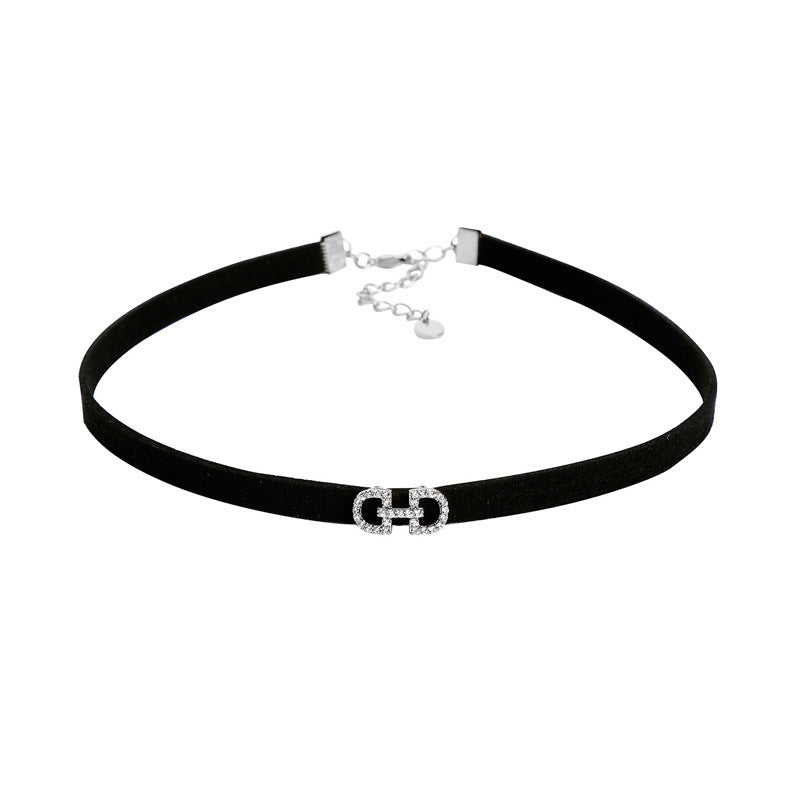 Choker Net Red Collar