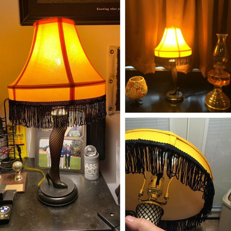 Creative Retro Stockings Long Legs Table Lamp