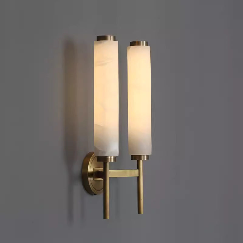 Copper Retro Affordable Luxury Bedroom Bedside Wall Lamp