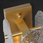 Water-wave Glass Light Luxury Modern Minimalist Living Room Bedroom Bedside Wall Lamp