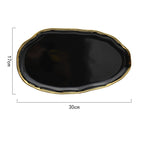 Western plate steak plate salad bowl soup bowl