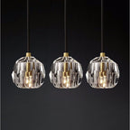 Modern Chandelier Simple Living Room Crystal Lamp