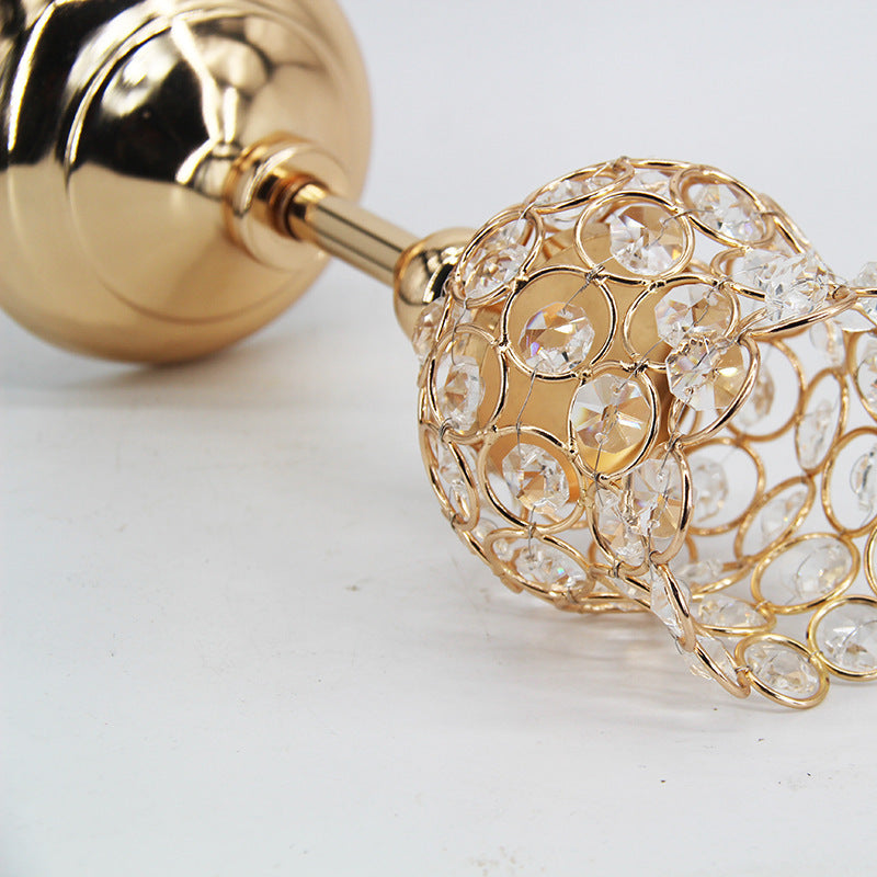 Creative European Wedding Single Head Candlestick Props