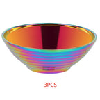 Ramen bowl color 304 stainless steel bowl