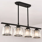 Light Luxury Elegant Crystal Dining Table Chandelier