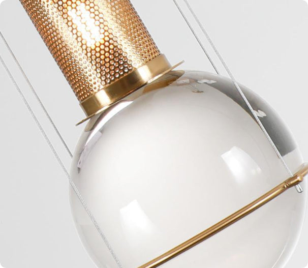 Nordic Light Luxury Crystal Chandelier Post-modern Minimalist