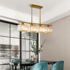 Light Luxury Elegant Crystal Dining Table Chandelier