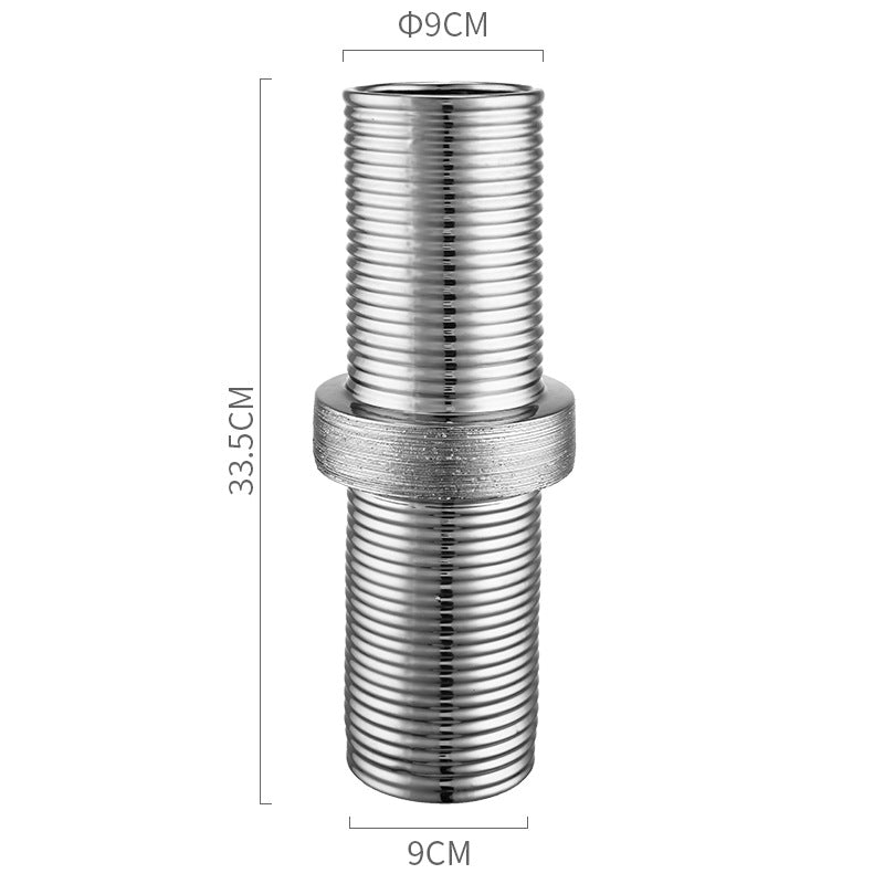 Gold And Silver Color Ceramic Vase Decoration Home Decoration