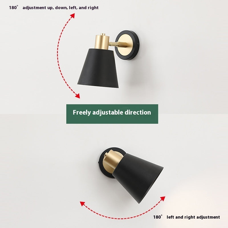 Bedroom Bedside Living Room Sofa Wall Lamp