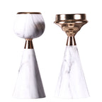 Modern Simple Table Model Home Living Room Marble Candle Holder Decoration